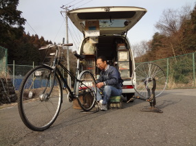 自転車全体点検写真